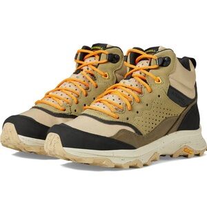 NEW Merrell Speed Solo Mid Clay/Olive Waterproof Hiking Boots J004535 Mens 8/8.5